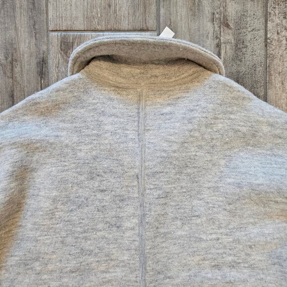 Madewell Jacket Women’s XL Boiled Wool Sweater Shirt Coat Drop Shoulder Timeless - Picture 7 of 12